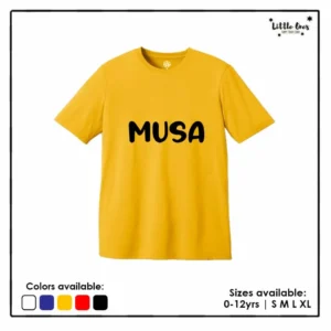 Kids Customized Name Tshirt