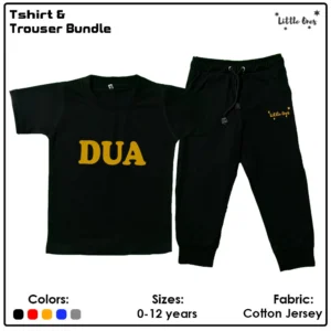 Kids Name Tshirt & Trouser Bundle